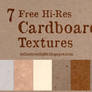 7 Hi-Res Cardboard Textures