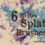 Free Brush Set 17: Splatter