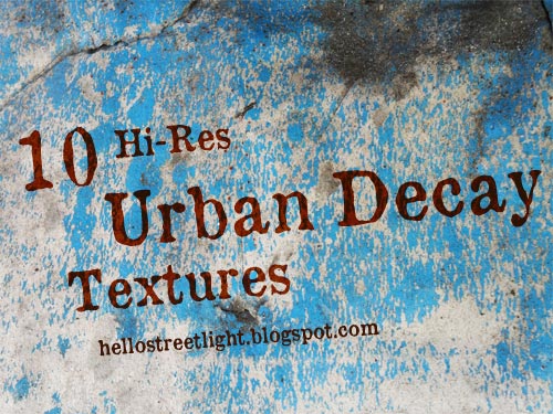 10 Hi-Res Urban Decay Textures