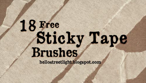 Free Brush Set 21: Sticky Tape