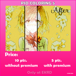 PSD Coloring 5