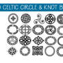 20 Celtic Circle and Knot Brushes