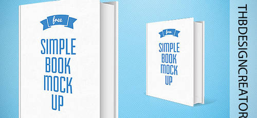 Book Mockup |PSD |SIMPLE