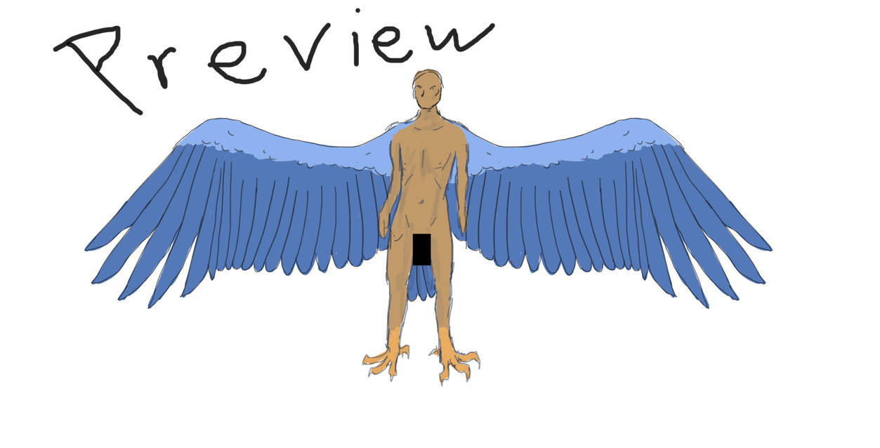 Harpy Folding wings [Animation] by Aerophoinix on DeviantArt