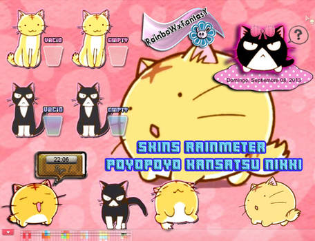 Skins Rainmeter Poyopoyo Kansatsu Nikki