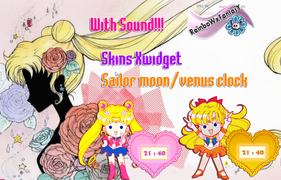 Sailor Moon-Venus Clocks