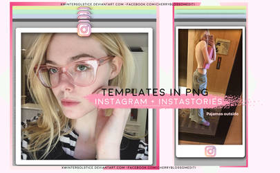 Instagram + Instastories Template in PNG