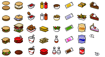 Mc Food Icons