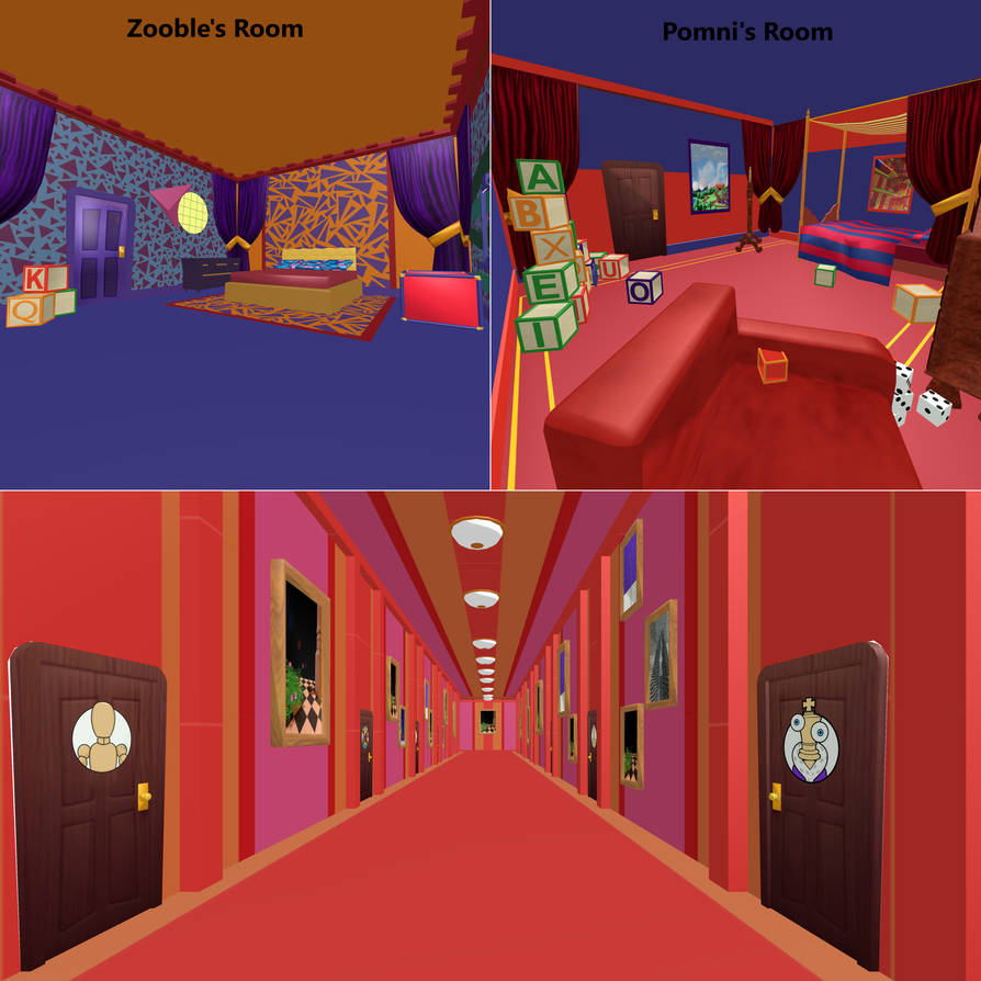 TADC Hallway - MMD DL by Godzillajack3 on DeviantArt
