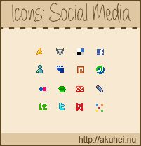 Free Icons: Social Media