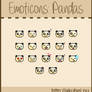 Free Emoticons: Pandas