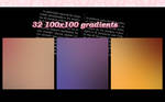 32 100x100 gradients