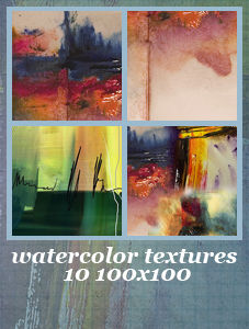 10 Watercolor Textures