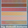 6 Big Damask Textures