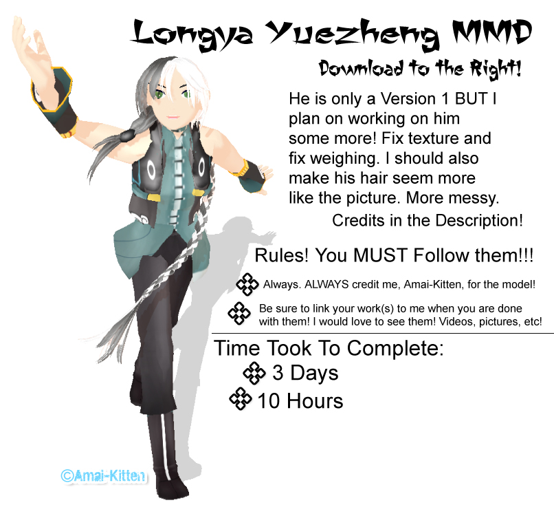 Longya Yuezheng MMD DL