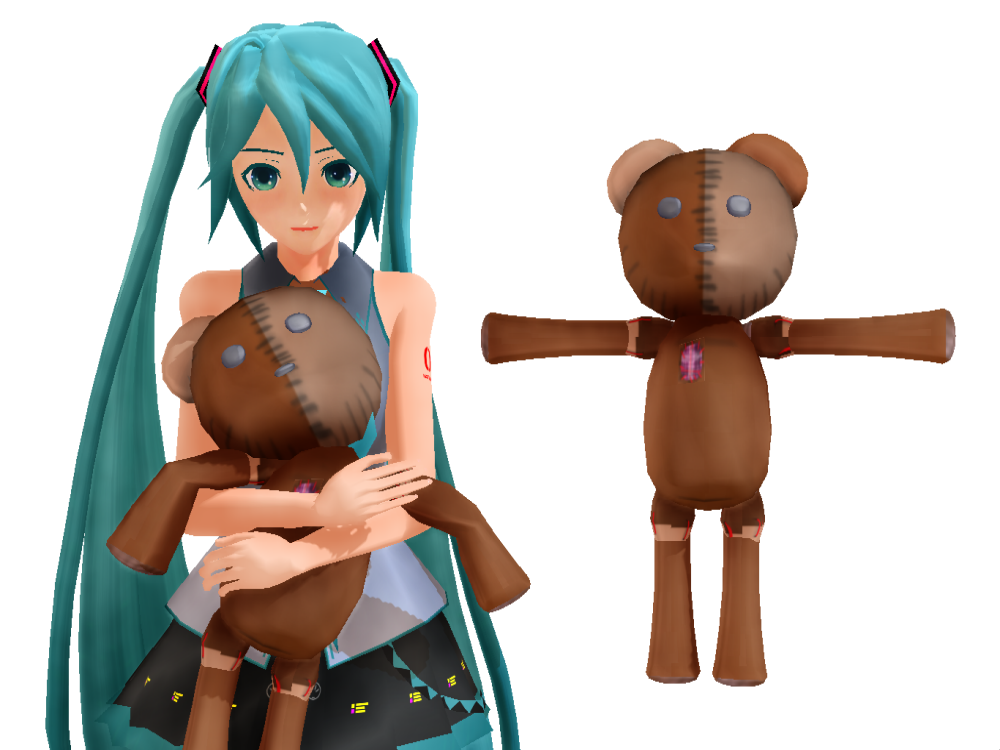 MMD Newcomer) Sam Bear Alpha DL by MagicalDuck64 on DeviantArt