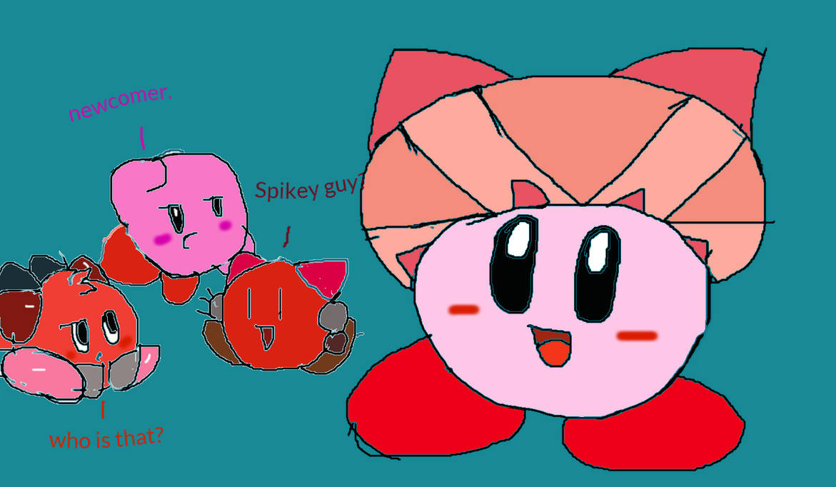 spikey guy teaser for KIRBY SQUAD by Kirbysquad10 on DeviantArt