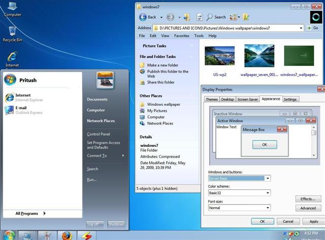 Windows 7 Basic RC Style