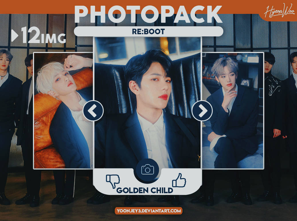 Wallpaper Photopack Golden Child Re Boot Hyeonwoo By Yoonjey3 On Deviantart Desktop Wallpaper