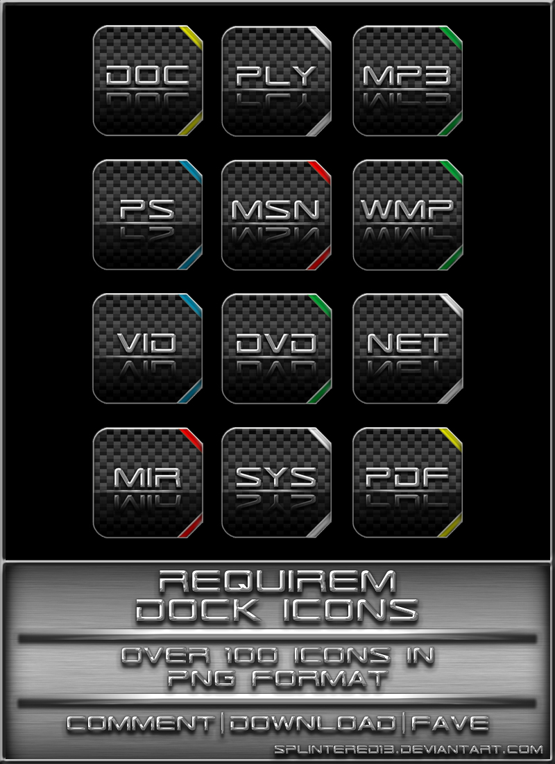 Requirem - Dock Icons