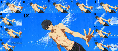 Haruka Nanase Wallpaper Pack