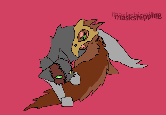 maskshipping by frostthecat01 on DeviantArt