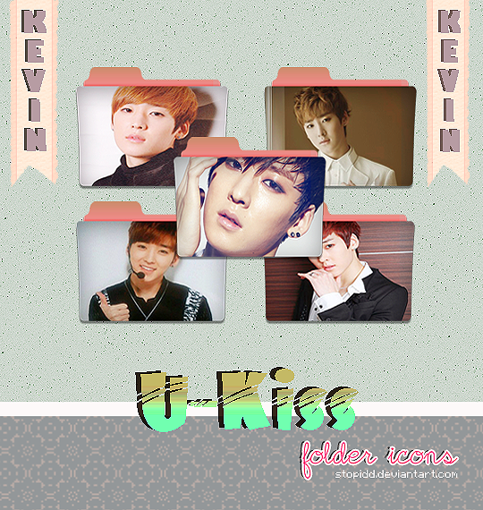 Kevin u-kiss #2 folder icons (request)