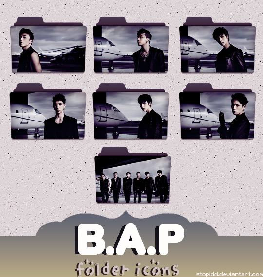 b.a.p #2 folder icons