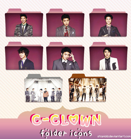 c-clown folder icons #2 by stopidd on DeviantArt