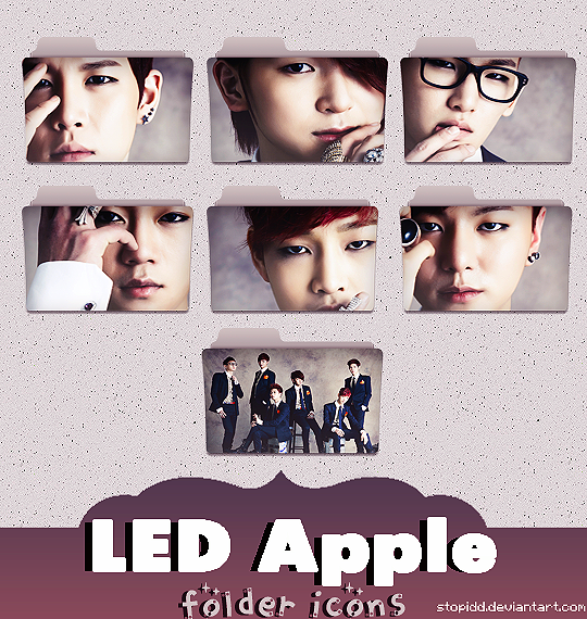 led apple folder icons {REQUEST}