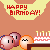 1st Emoticon: Happy Birthday