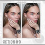 Nine action #peachcoloring
