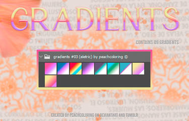 GRADIENTS #01 by peachcoloring on DeviantArt