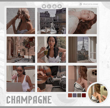 Champagne #Peachcoloring