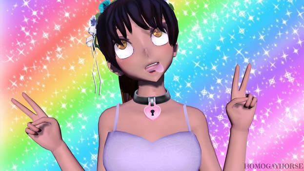 MMD Ahegao Pose DL