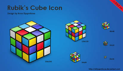 Rubik's Cube Icon