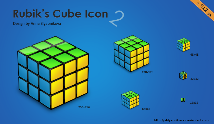 Solved Rubik's Cube