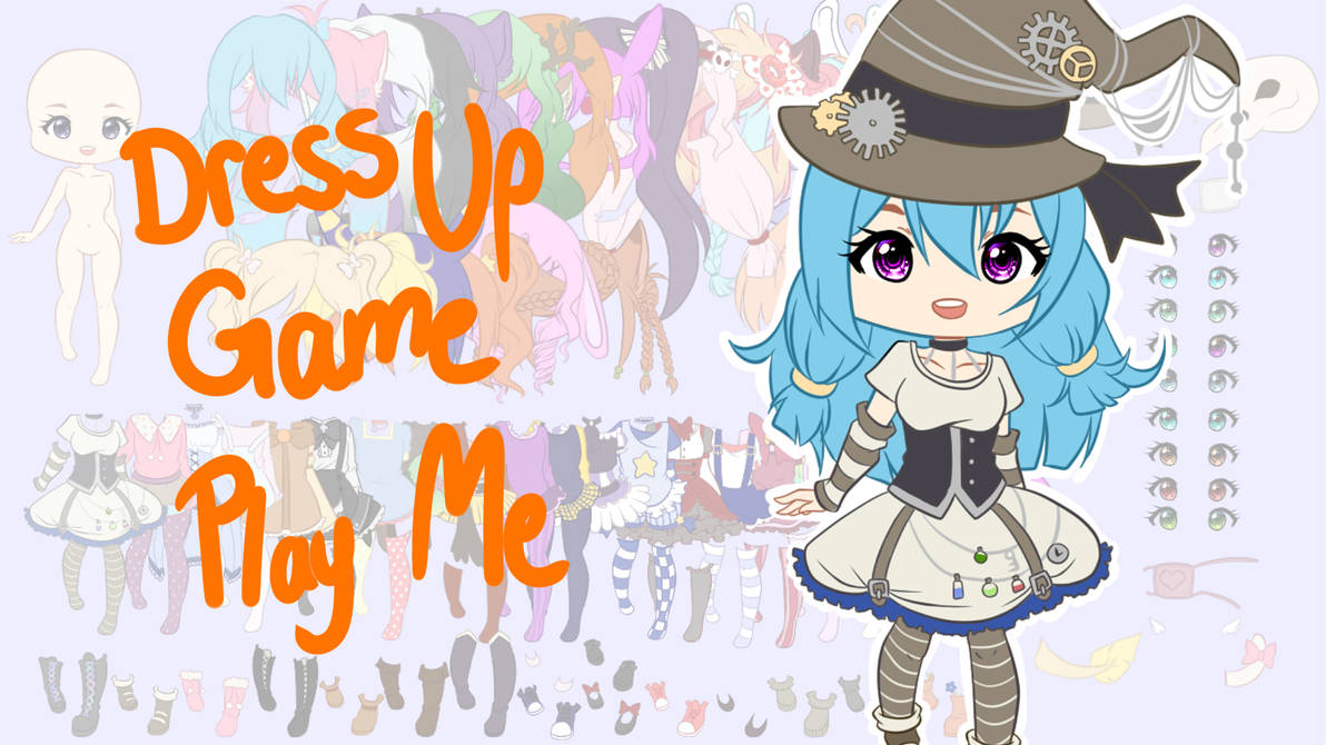 Chibi Dress Up Game +Speedpaints by chocobeery on DeviantArt