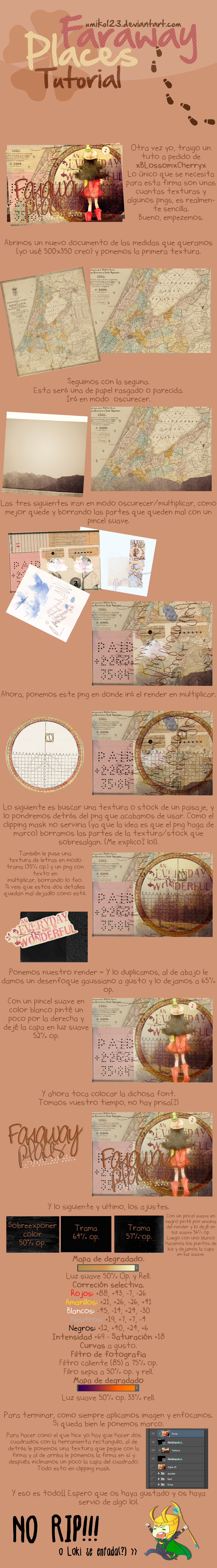 Faraway Places - Tutorial