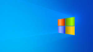 Win 10 19H1 - present wallpaper with XP logo