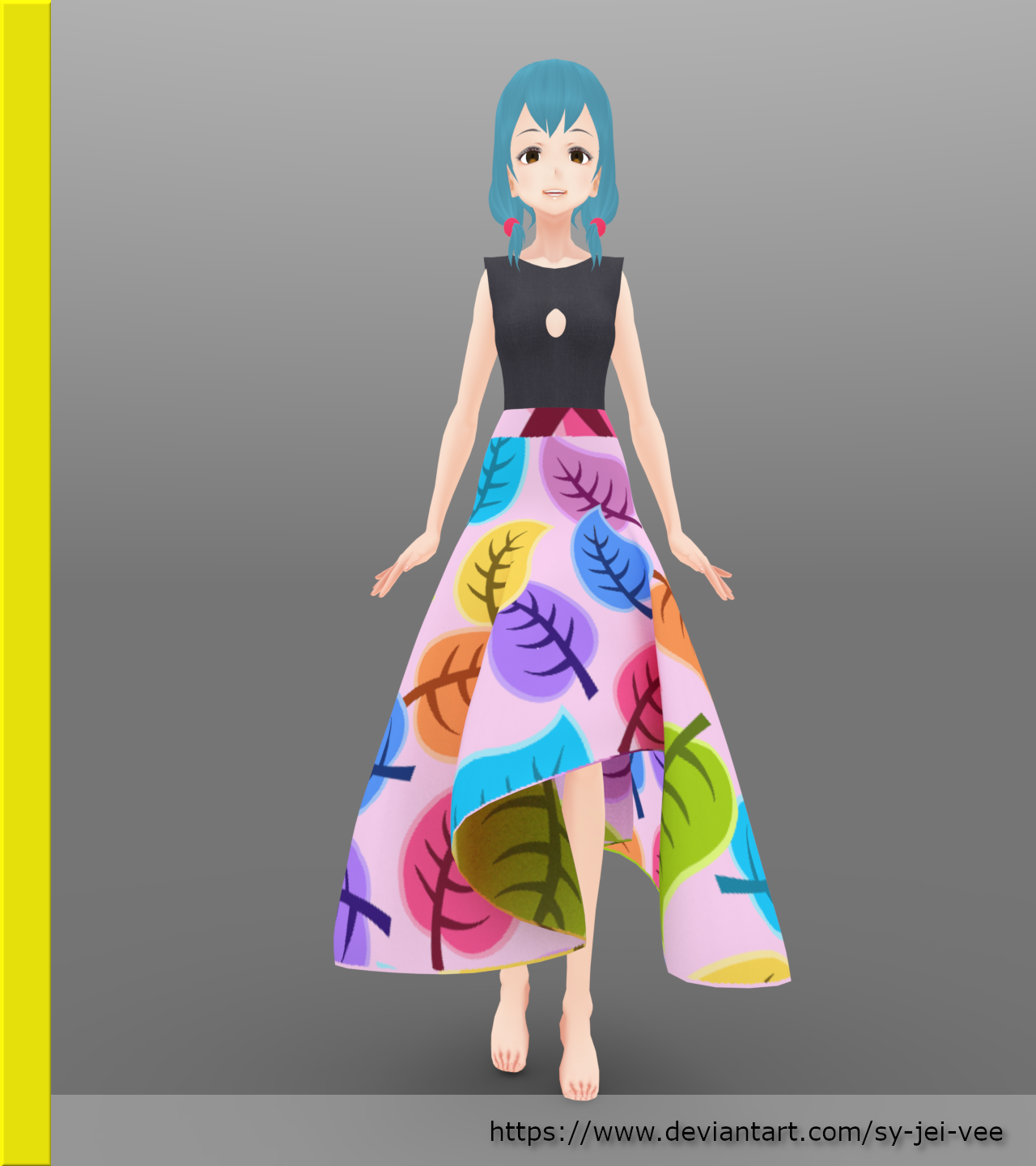 MMD - Summer Outfit by Sy-Jei-Vee on DeviantArt