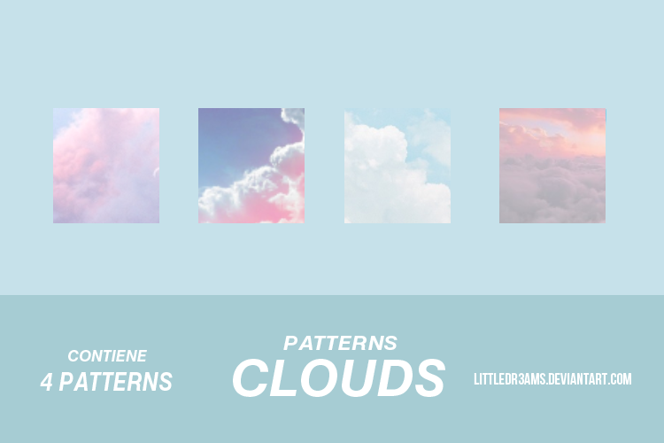 CLOUDS - PATTERNS by LittleDr3ams on DeviantArt