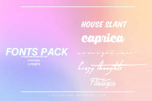 FONTS PACK I