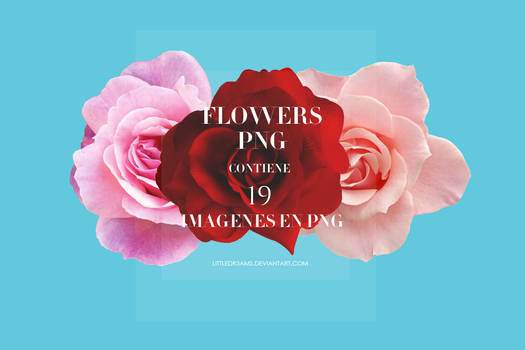 FLOWERS PACK PNG