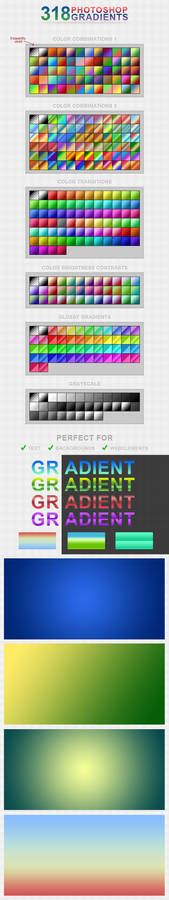 318 Photoshop Gradients [free]