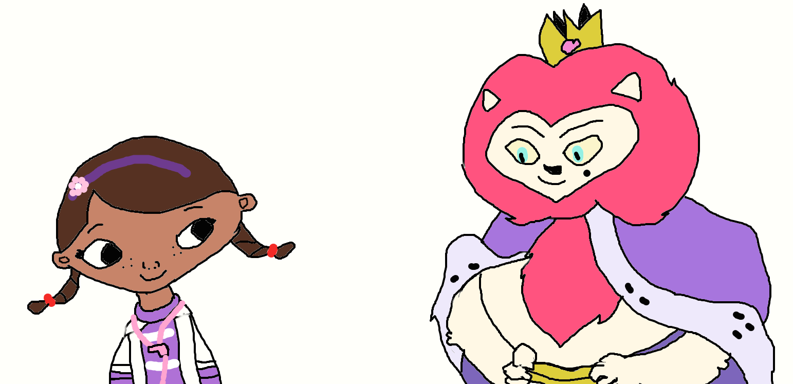 King Snugglemagne Meets Doc Mcstuffins by RainbowUnicornAllie on DeviantArt