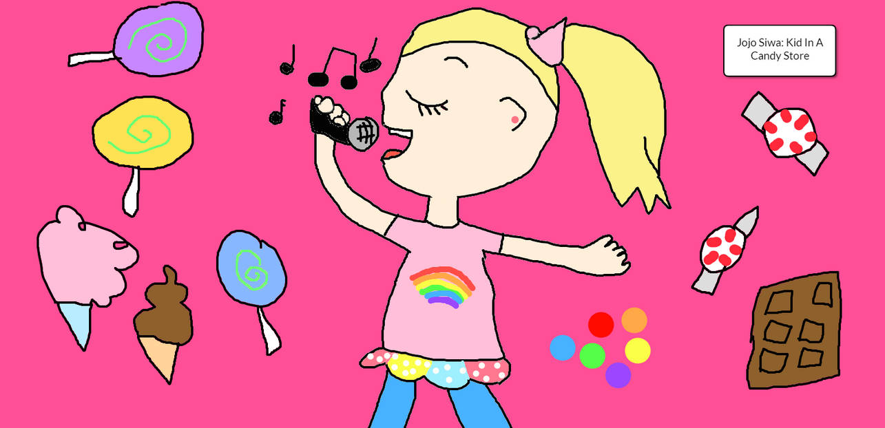 Jojo Siwa: Kid In A Candy Store by RainbowUnicornAllie on DeviantArt