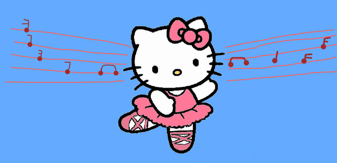 Hello Kitty Ballerina by RainbowUnicornAllie on DeviantArt
