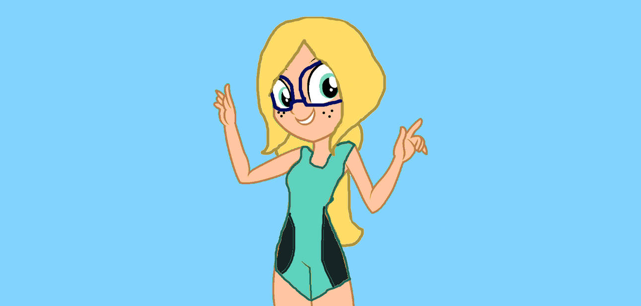 Swimsuit Allie by RainbowUnicornAllie on DeviantArt