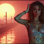 RTX AI - Sunset 4 Speed - Synthwave Playmates